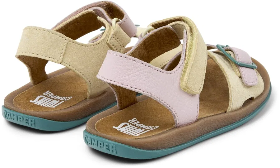 Сандалии CAMPER 'Bicho Kids Twins' желтого цвета — фото 4