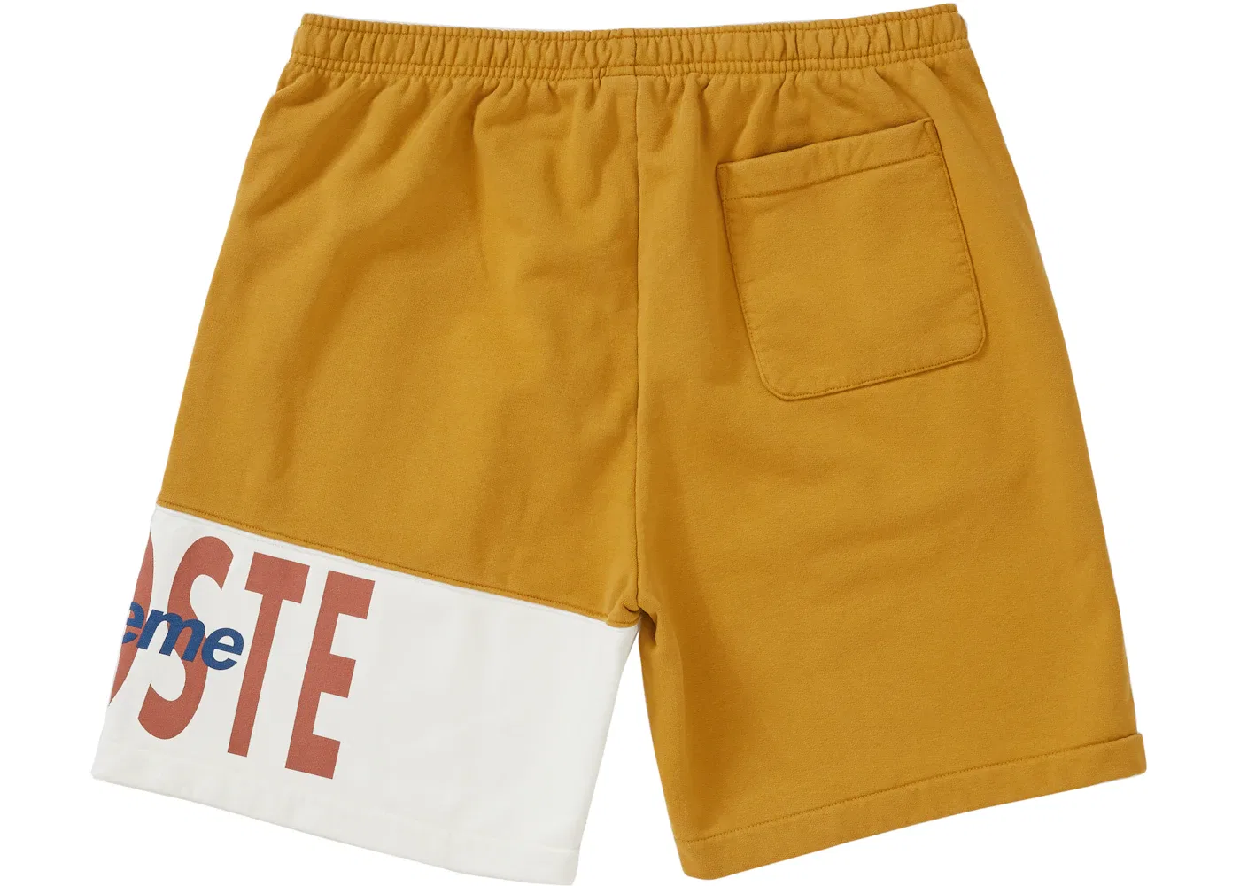Мужские шорты с панельным логотипом Sweatshort Supreme, Gold — фото 2