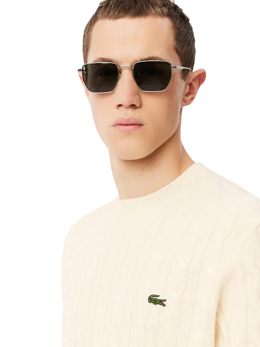 Свитер LACOSTE бежевого цвета — фото 3