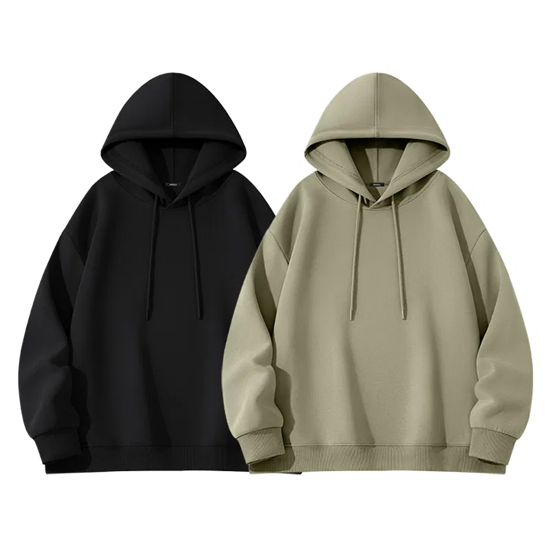 Детский свитшот с принтом комплект 2 шт MINISO, Black Gray Pea Green
