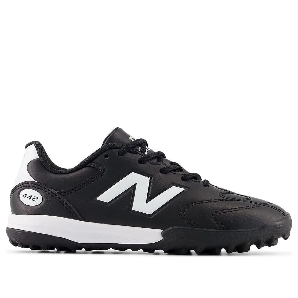 Детские кроссовки с синтетическим верхом 442 Team TF V3 'Black White' New Balance, Black / White — фото 2