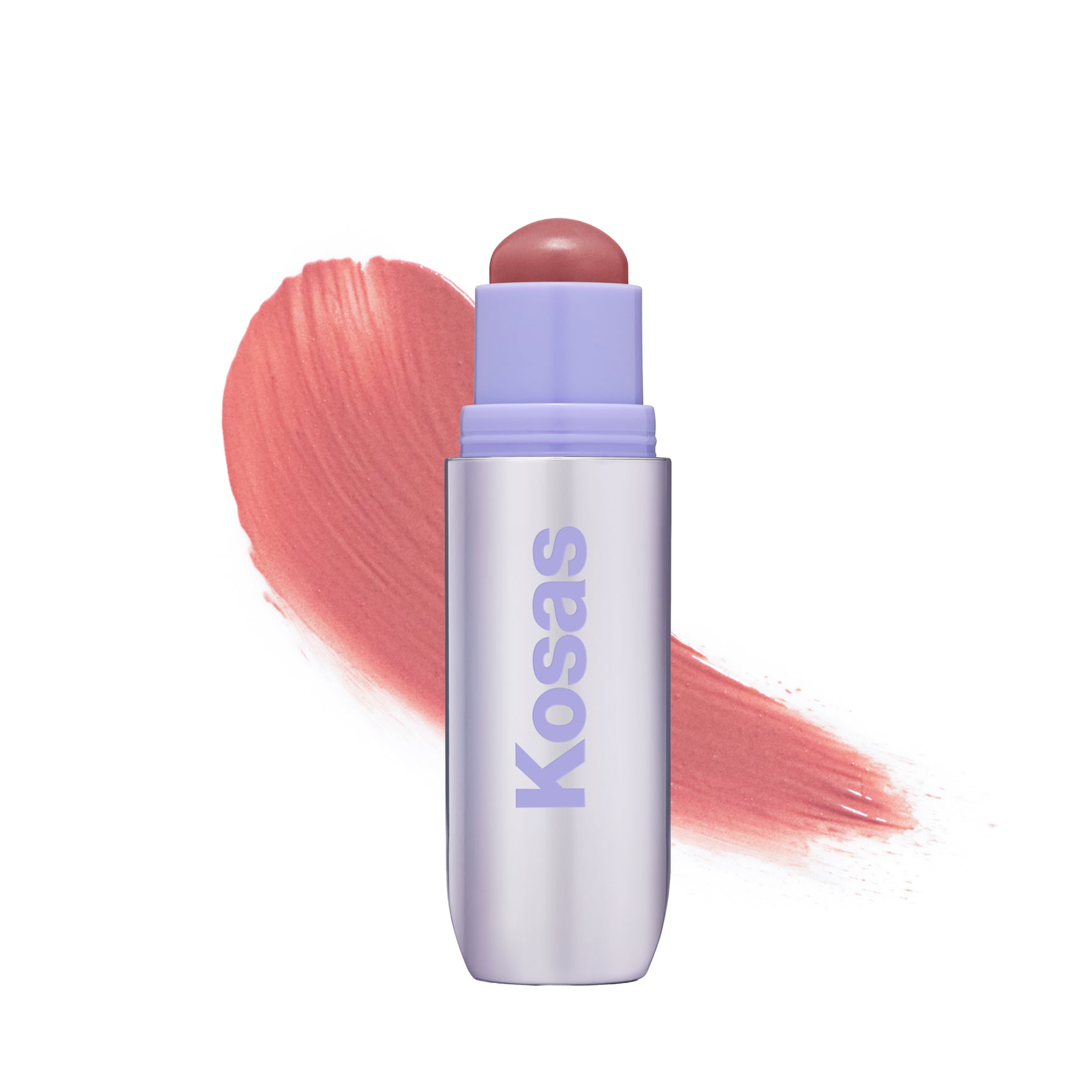 Кремовые румяна для щек и губ Kosas Impressionist Multistick, Intuition (Muted Pink), 5.5 г — фото 2