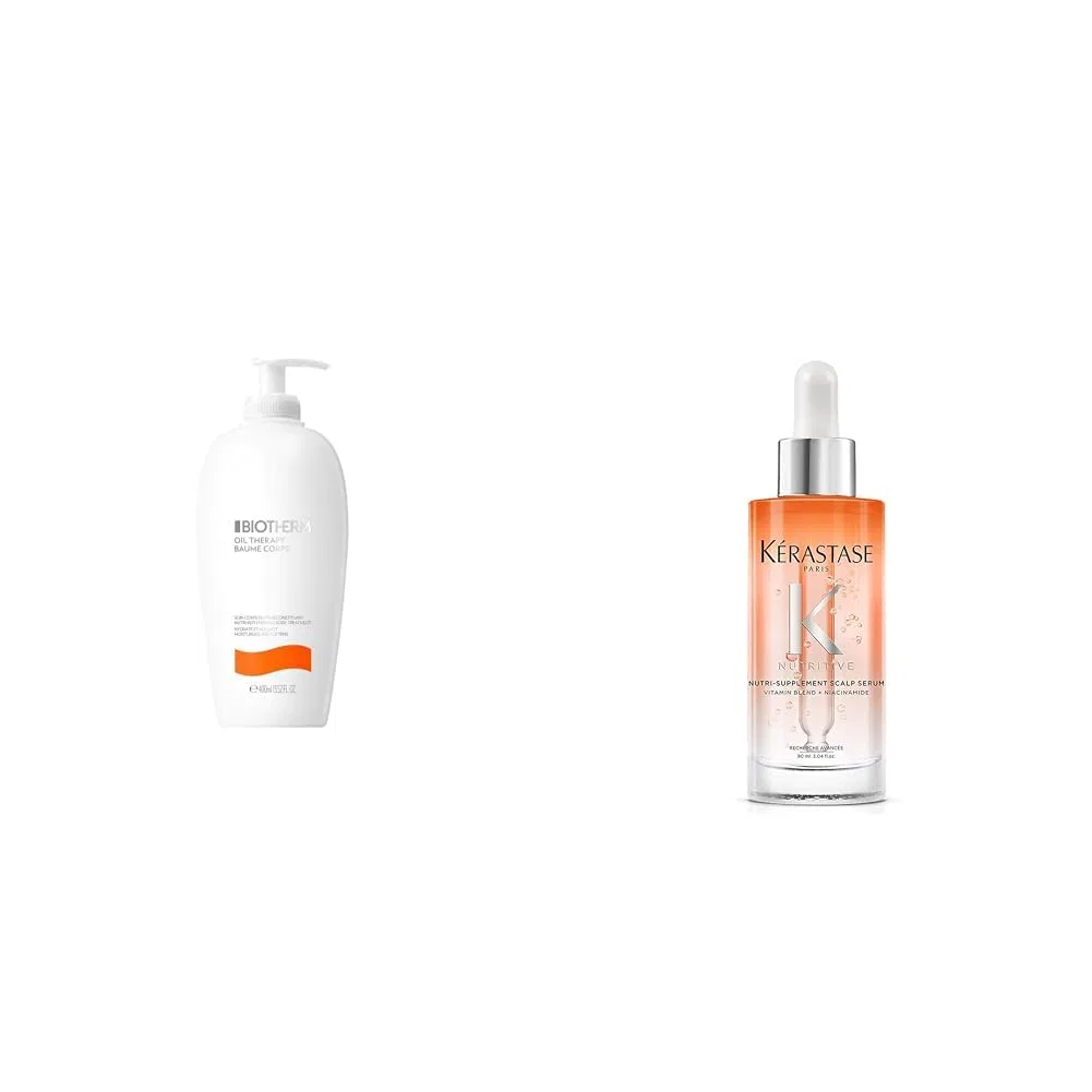 Набор лосьона для тела Biotherm 400 мл и сыворотка Kérastase Nutritive 90 мл
