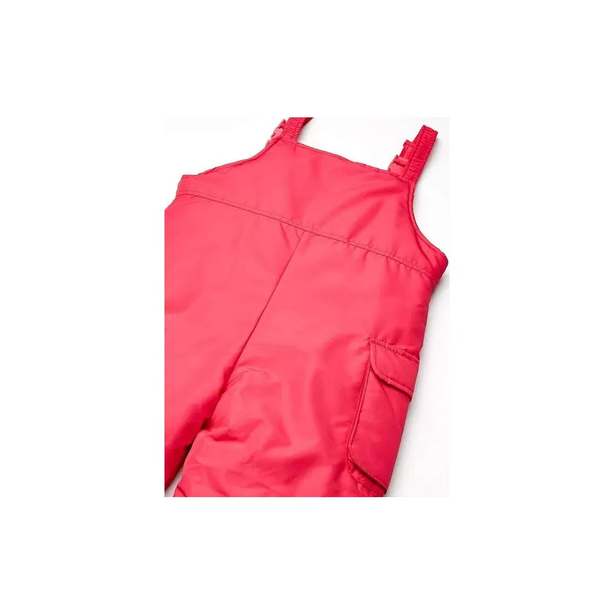 Детский снего-дождевик-полукомбинезон для девочек утяжеленный Classic Heavyweight Snow Bib London Fog, Fusion Pink — фото 2