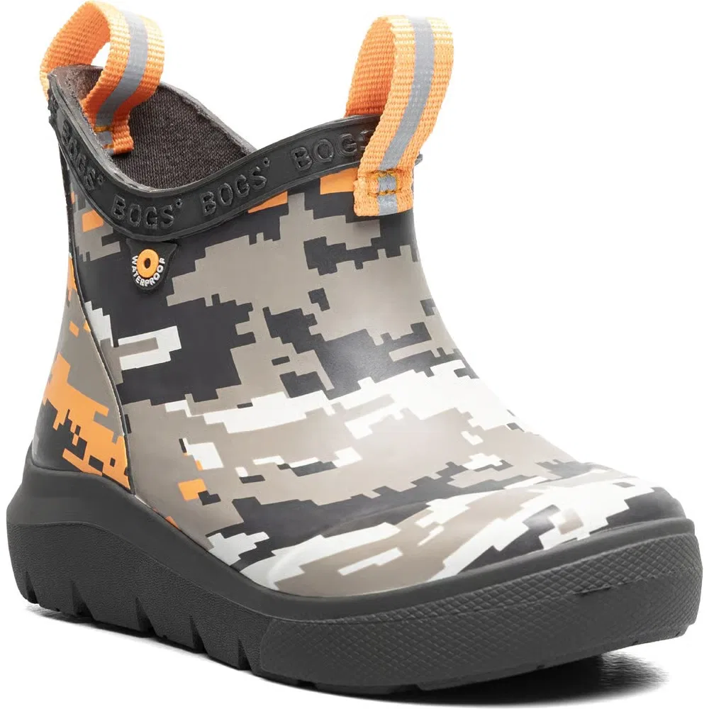 Детские водонепроницаемые ботинки Skyline Rain Chelsea Bogs, Tan Multi
