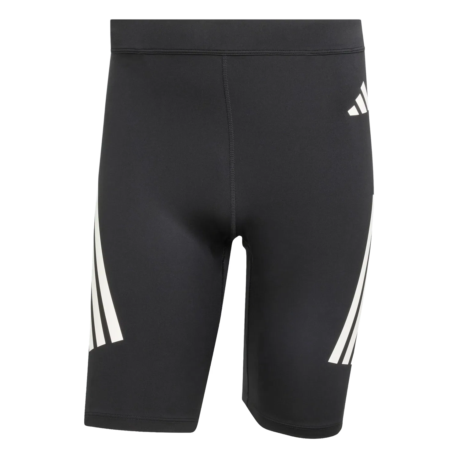 Мужские беговые леггинсы короткие Adidas, черный