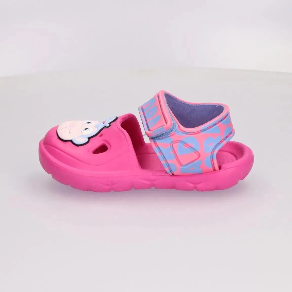 Детские сандалии с регулируемой застежкой Sandalen Kinder Cerda, Rosa Blau — фото 3