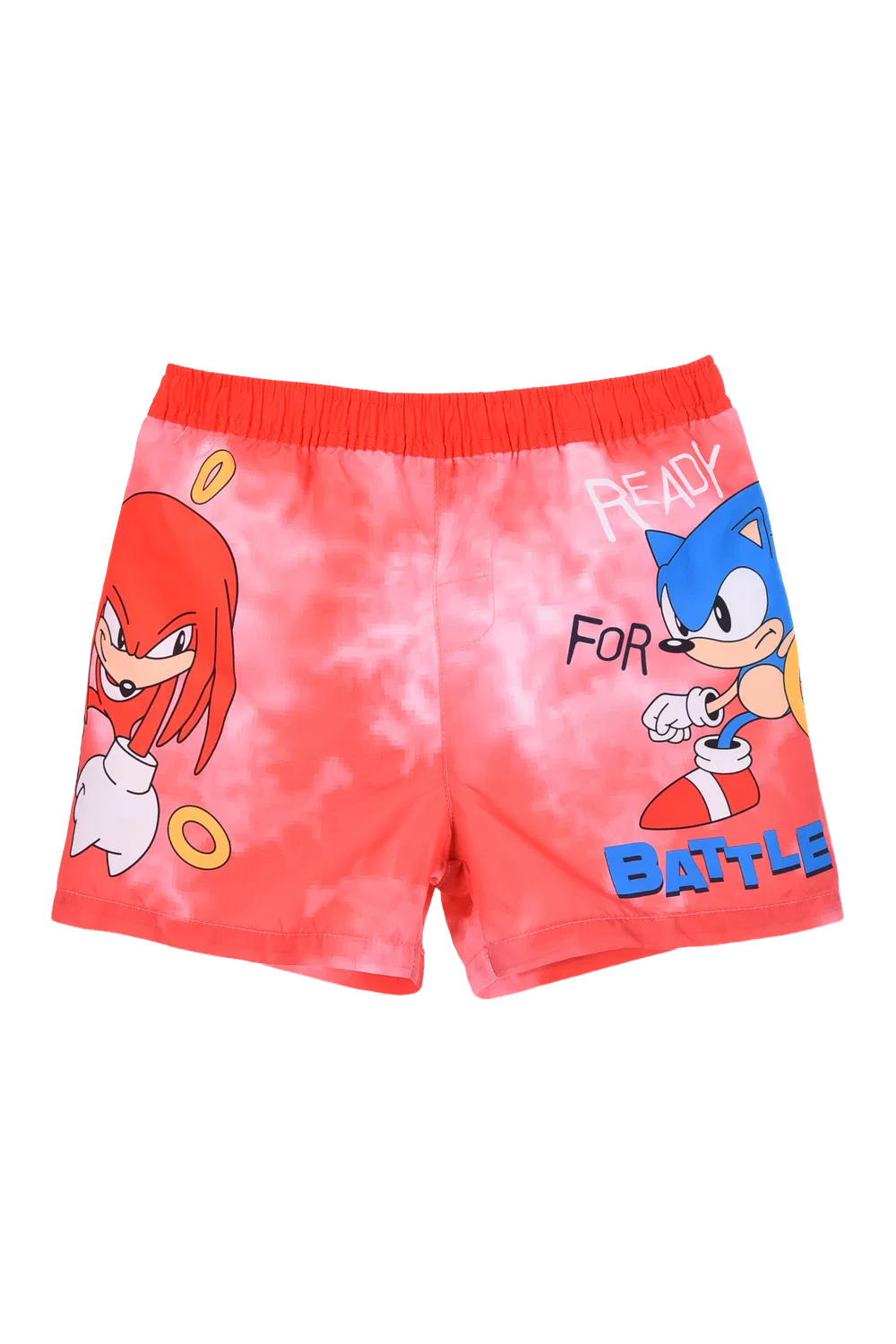 Детские спортивные шорты для плавания Sonic, красный