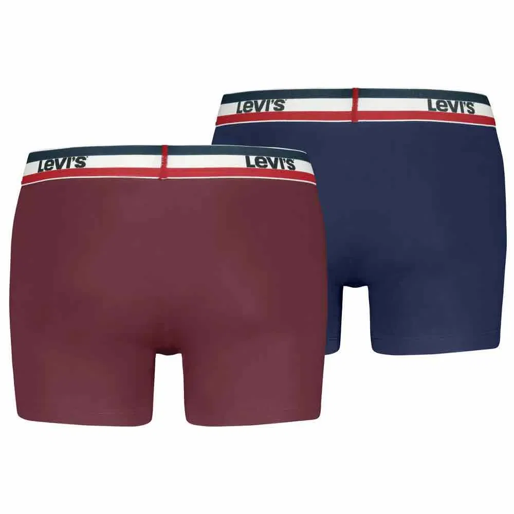Мужские боксеры с мягкой эластичной тканью Levi's, Blue — фото 2