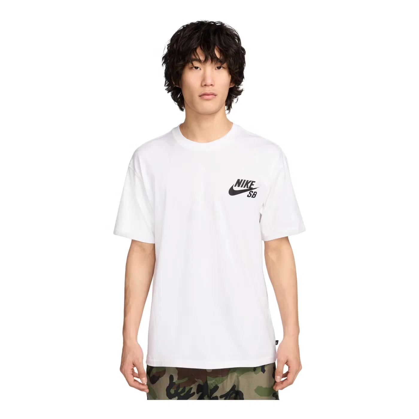 Футболка с логотипом Sb Logo Nike, белая