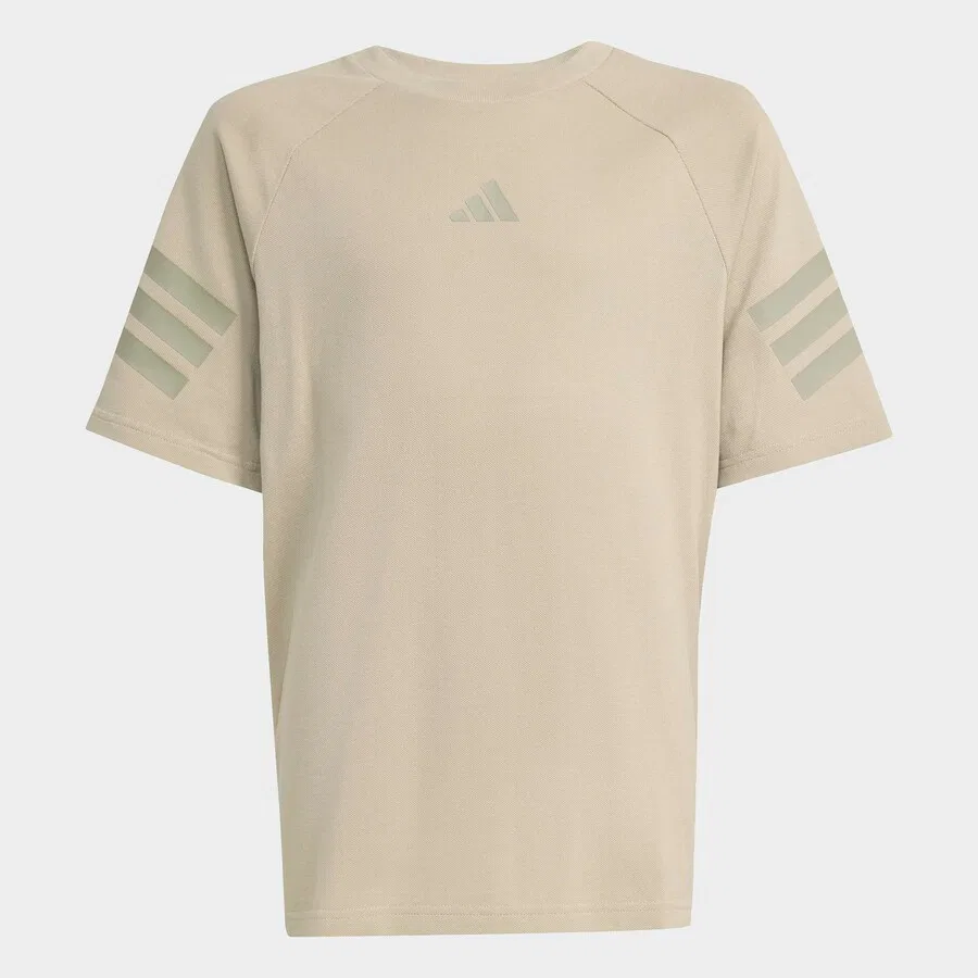 Спортивная футболка ADIDAS SPORTSWEAR Performance, бежевого цвета