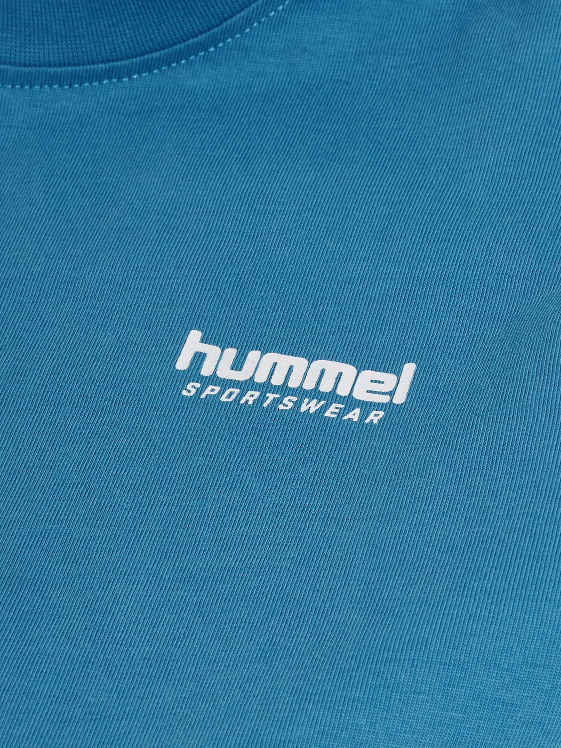 Детская свободная футболка с круглым вырезом и коротким рукавом Hmljr Loose Hummel, Blau — фото 3