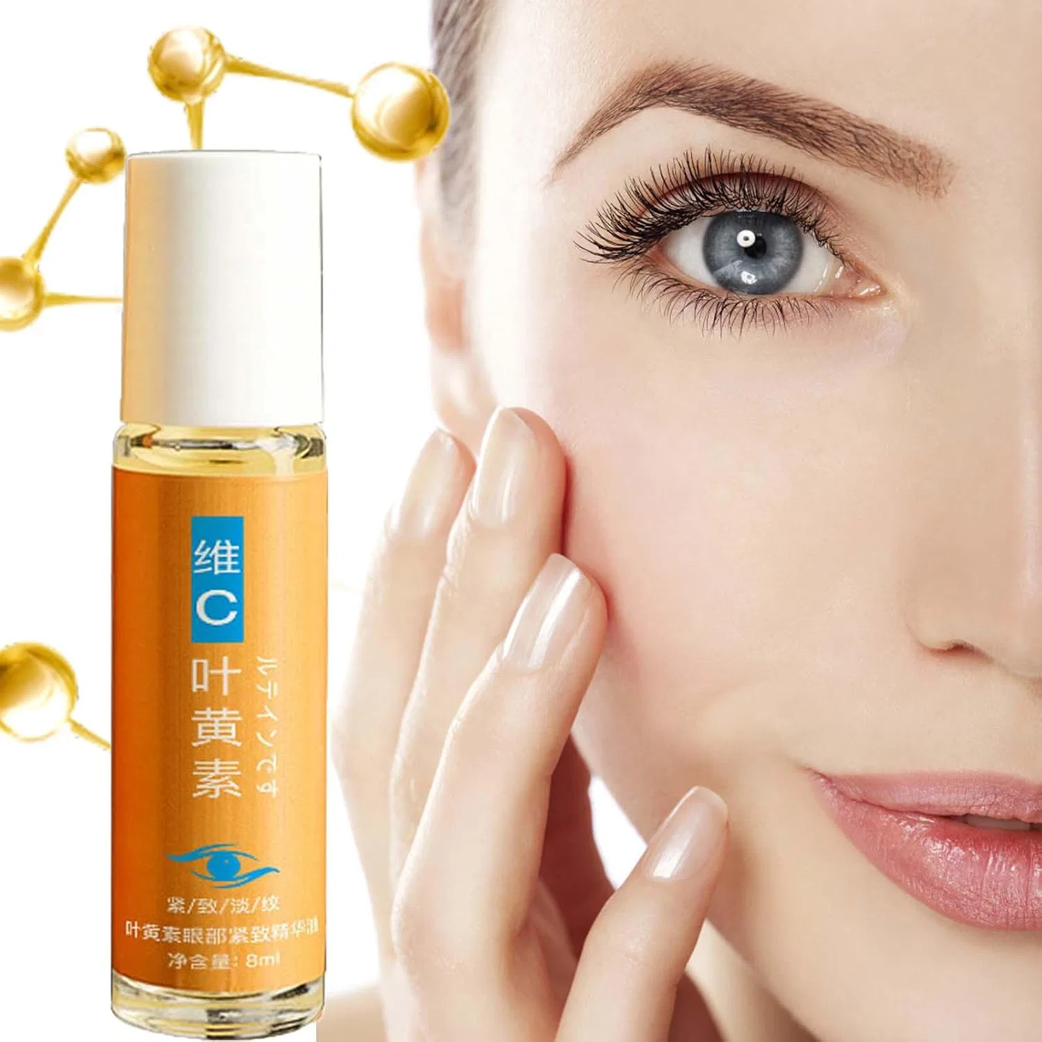 Анти-возрастное масло для глаз Lutein Anti-Falten Serum Öl, 8 мл Generisch — фото 2