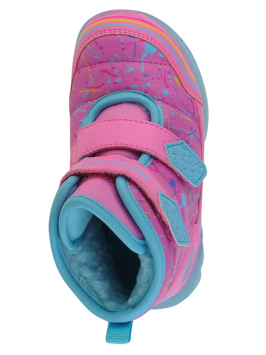 Ботинки SKECHERS 'Skechers Illumi-Brights - Power Paint' розового цвета — фото 4