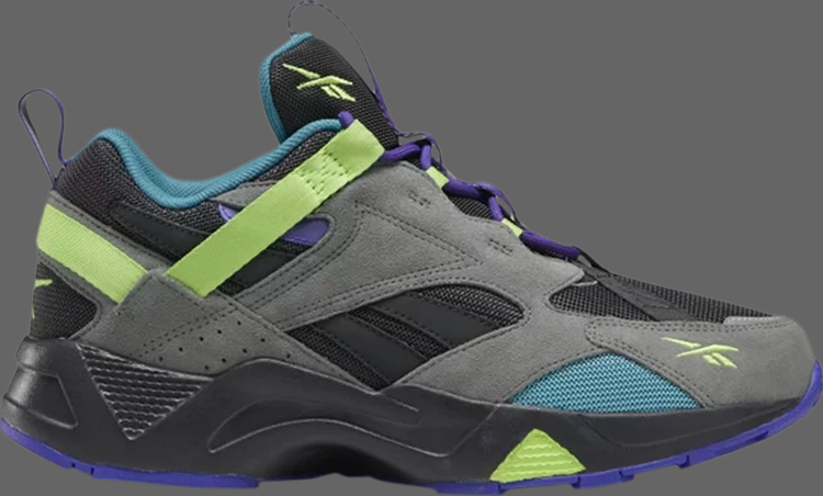 

Кроссовки aztrek 96 adventure 'lime' Reebok, серый