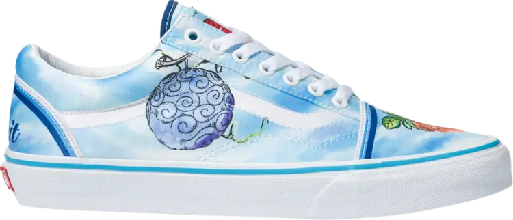 

Кеды Vans One Piece x Old Skool Devil Fruit, синий