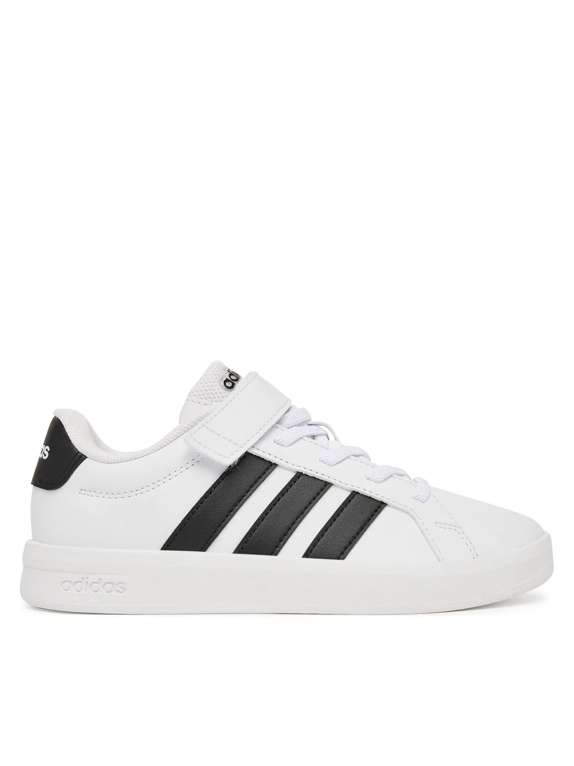 Кроссовки для мальчика Grand Court Shoes Children Adidas, белый