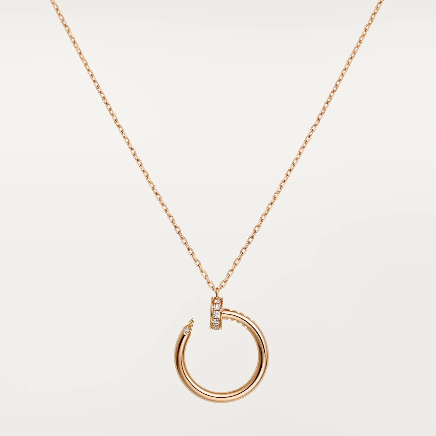 

Колье Cartier Juste un Clou, 38-42 см, розовое золото/бриллианты