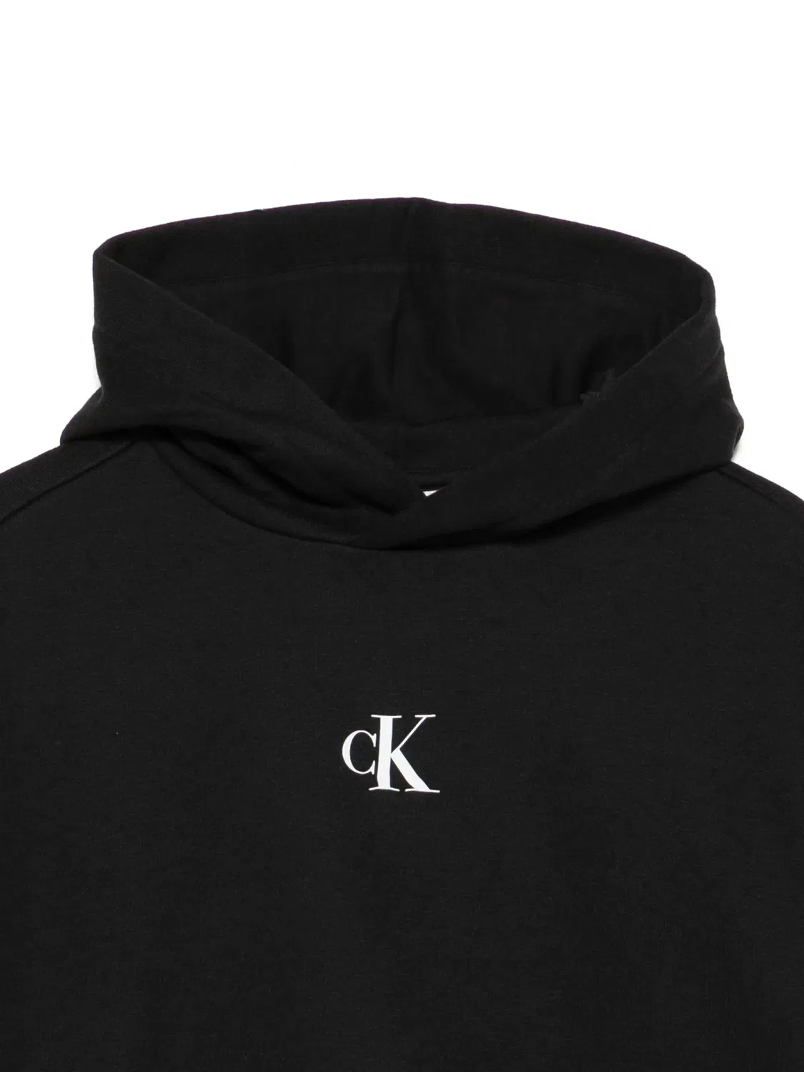 Толстовка с логотипом вышивкой Calvin Klein, черный — фото 2