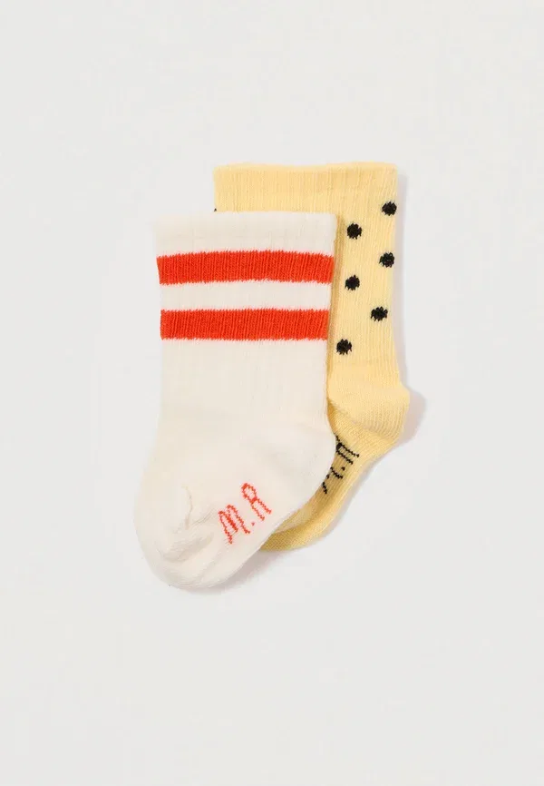 Носки комплект 2 пары Doggie baby socks Mini Rodini, Multi-coloured, мультиколор