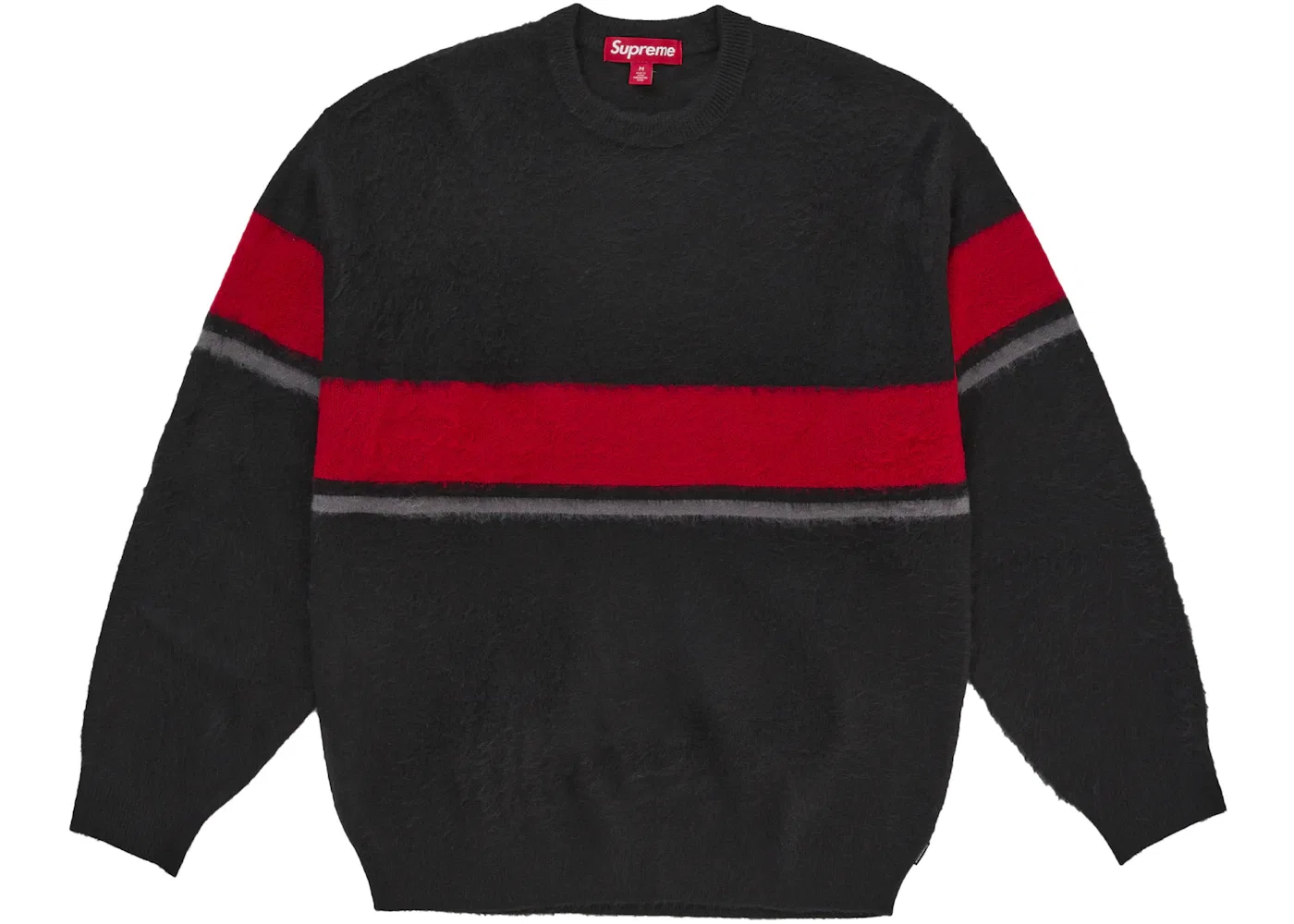 Мужской свитер с принтом Supreme, Black