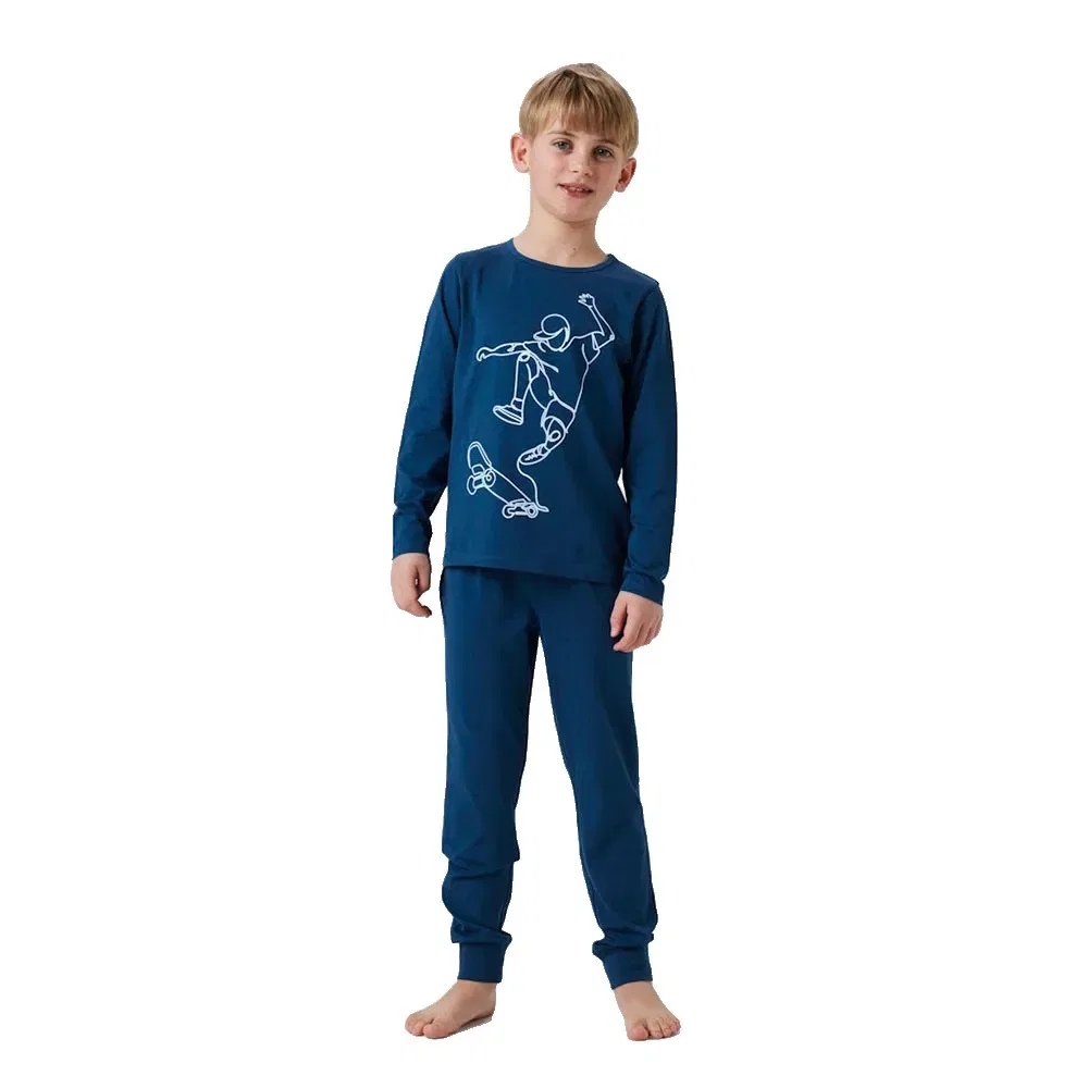 Пижама с длинным рукавом Titan Skater Name It, синий