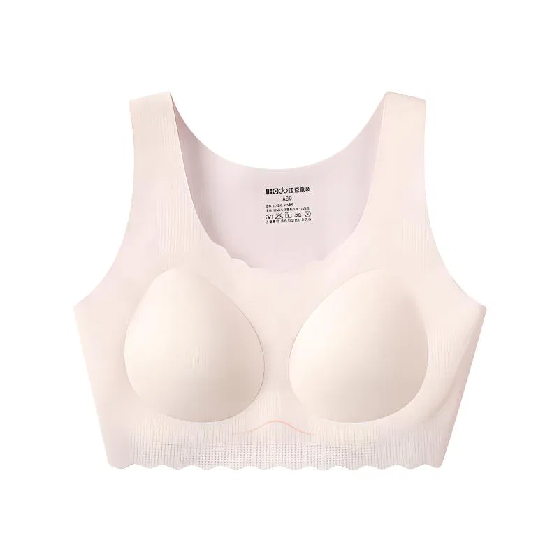 Детский топ-бралетт Hodo Grade School Bandeaus, Bras & Training Bras Moderate Red bean, Light Pink