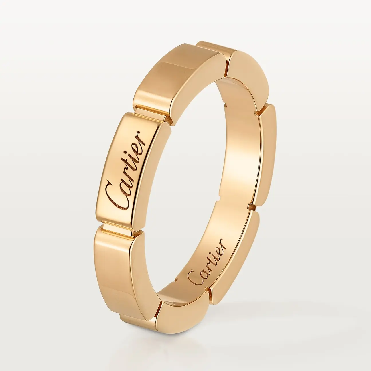 

Кольцо Cartier Maillon Panthere Wedding, желтое золото