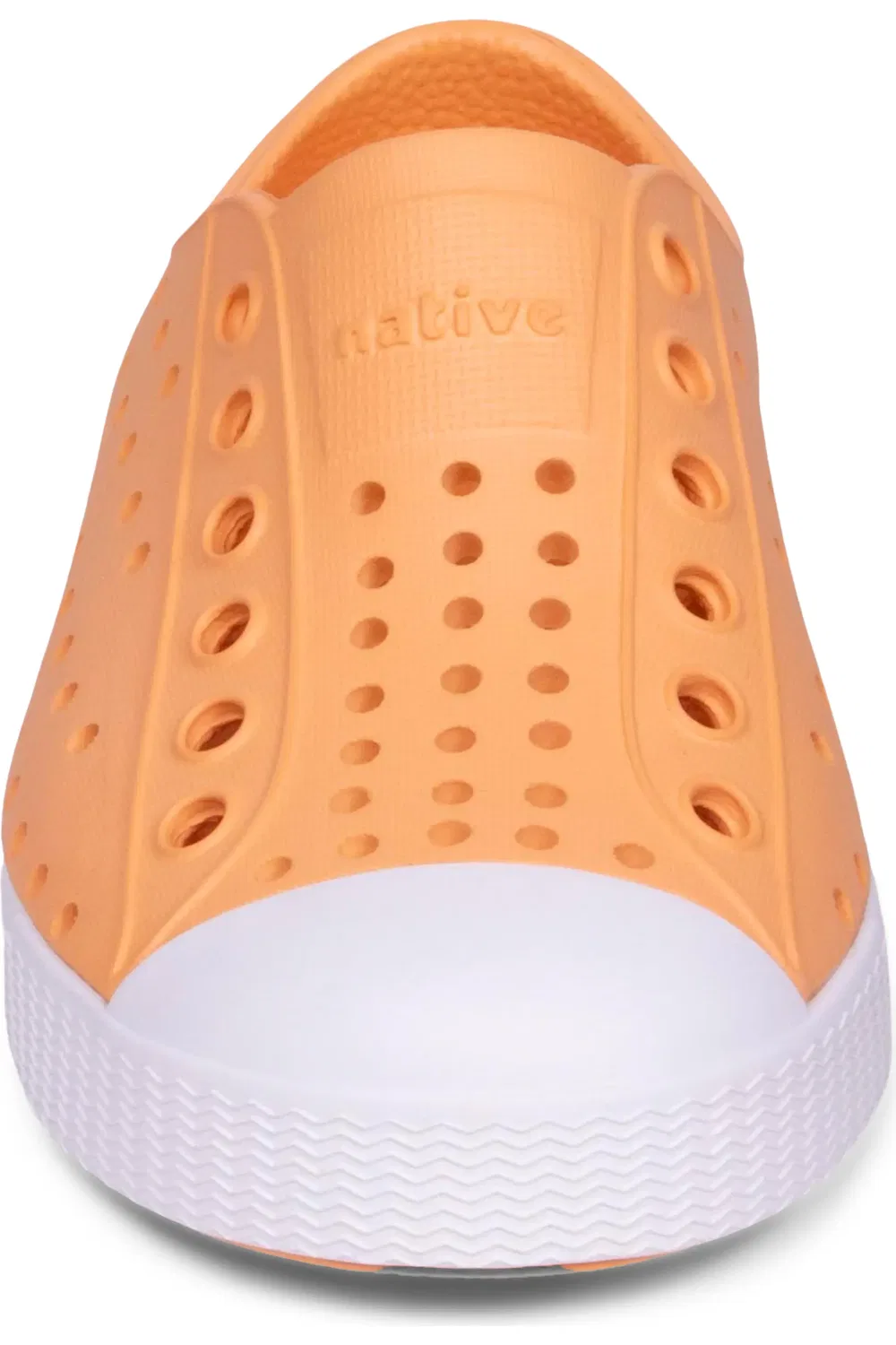 Кеды детские водонепроницаемые Jefferson Slip-On Native Shoes, Papor/Shell White — фото 4