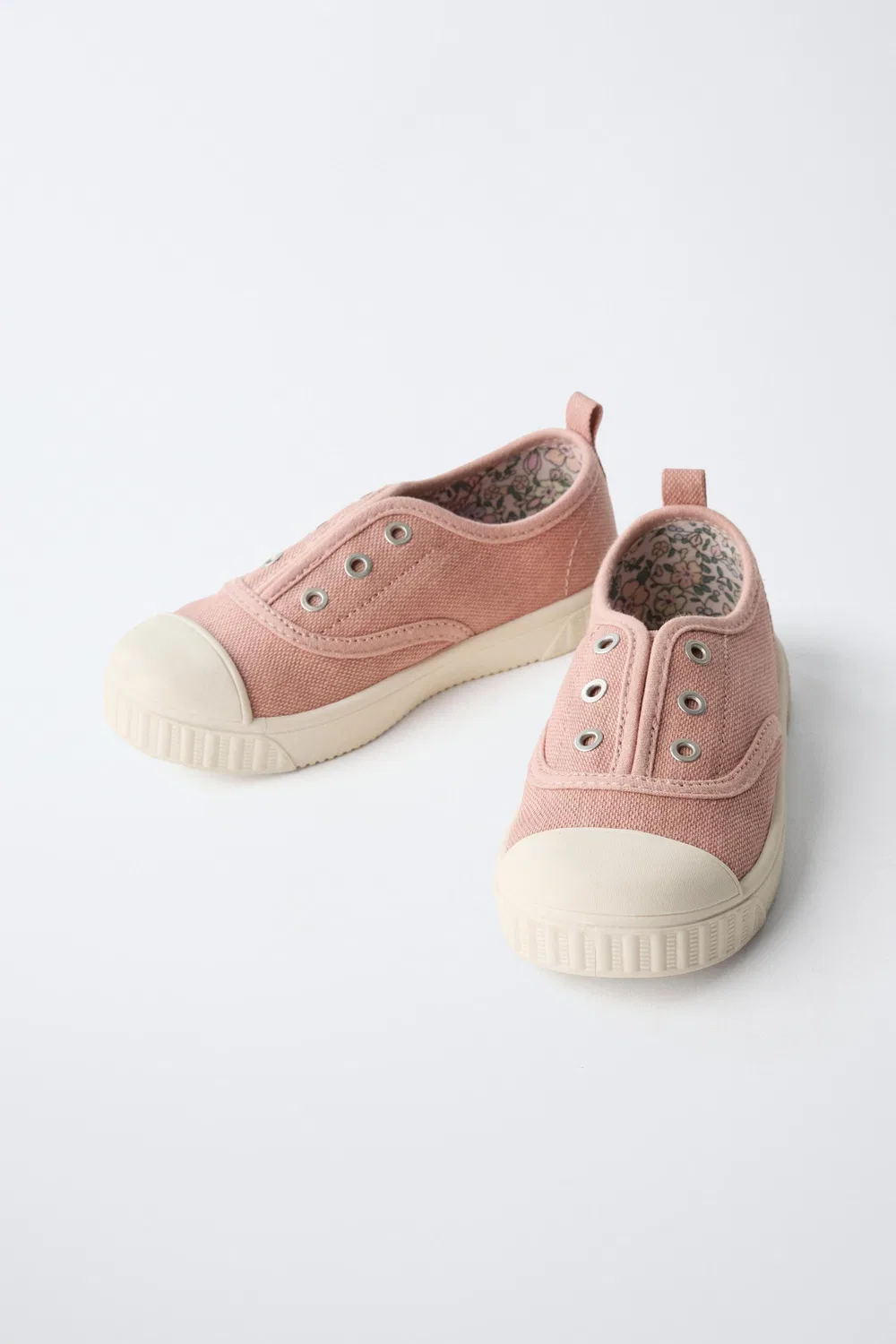 ТКАНЕВЫЕ КРОССОВКИ ZARA, Pink — фото 4