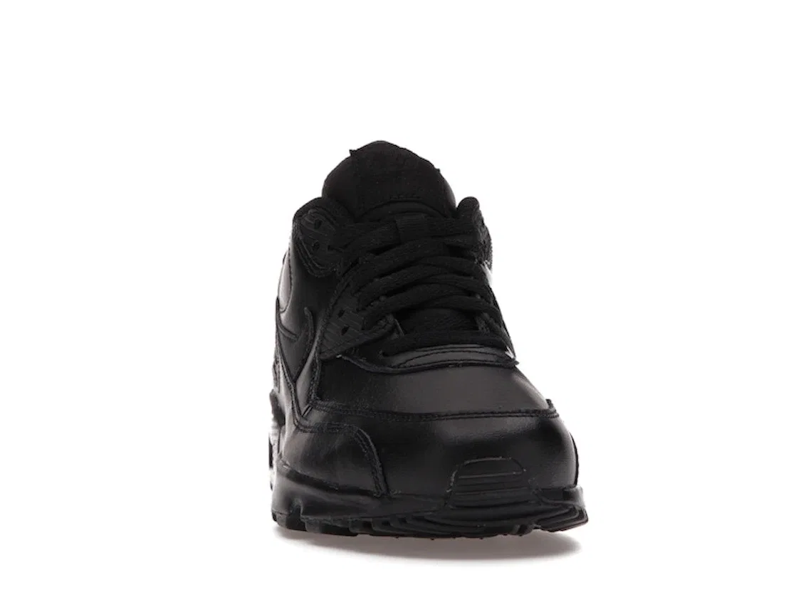 Детские кроссовки для мальчиков и девочек с амортизацией Nike Air Max 90, Black/Black — фото 2
