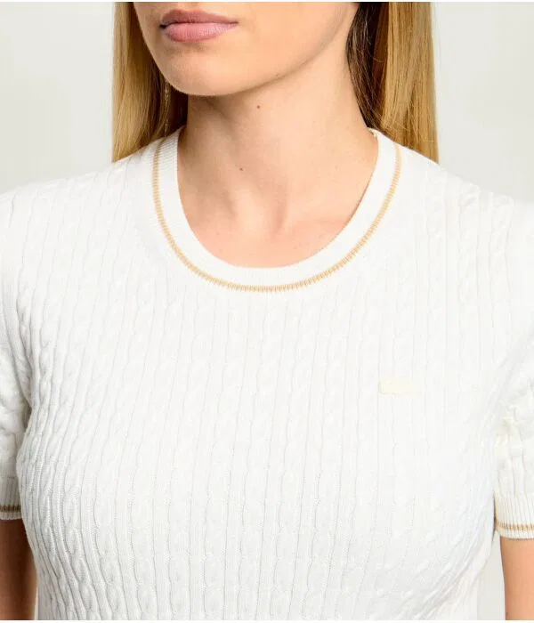 Джемпер Lacoste Slim Fit, белый — фото 4