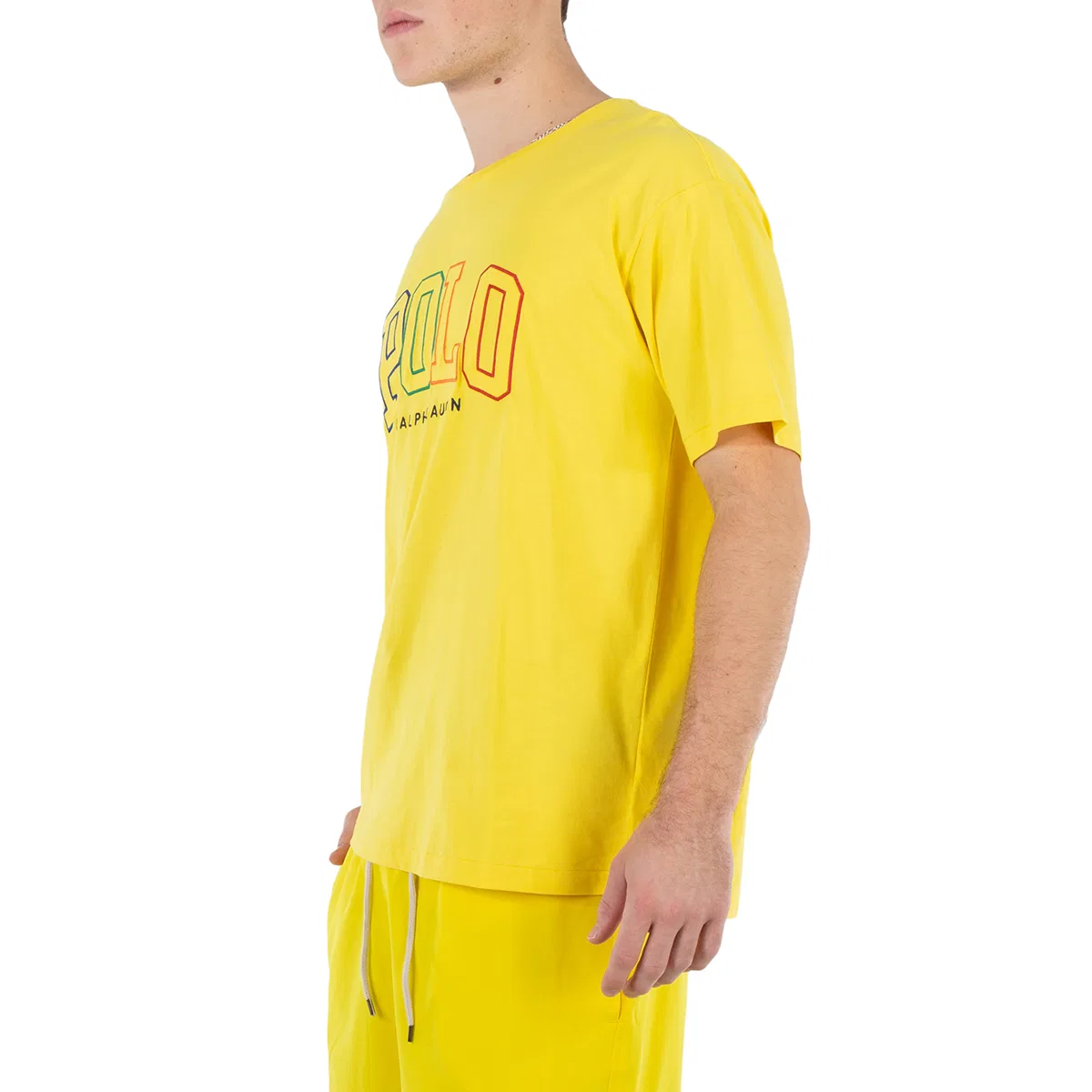 Футболка хлопковая Logo Cotton Jersey Polo Ralph Lauren, Yellow — фото 2