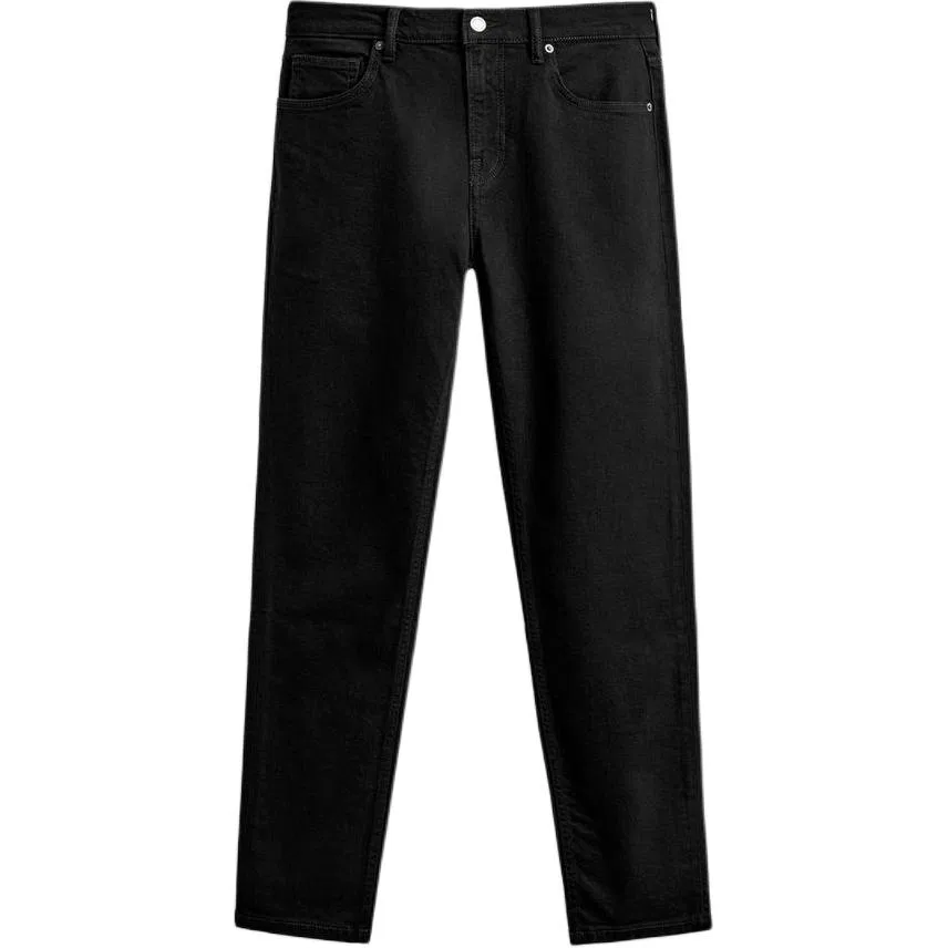 Мужские джинсы умеренно-зауженные Black ZARA, Черный
