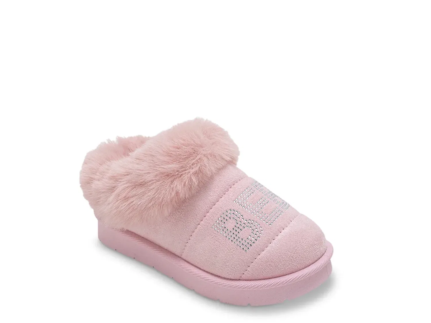 Сабо Shirah с мехом, bebe, светло-розовый