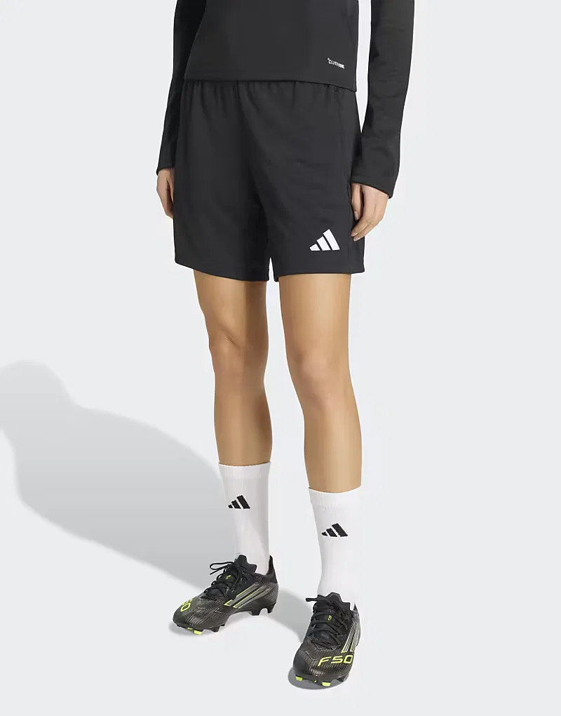Тренировочные шорты Adidas Performance Entrada26 в черно-белом цвете — фото 3