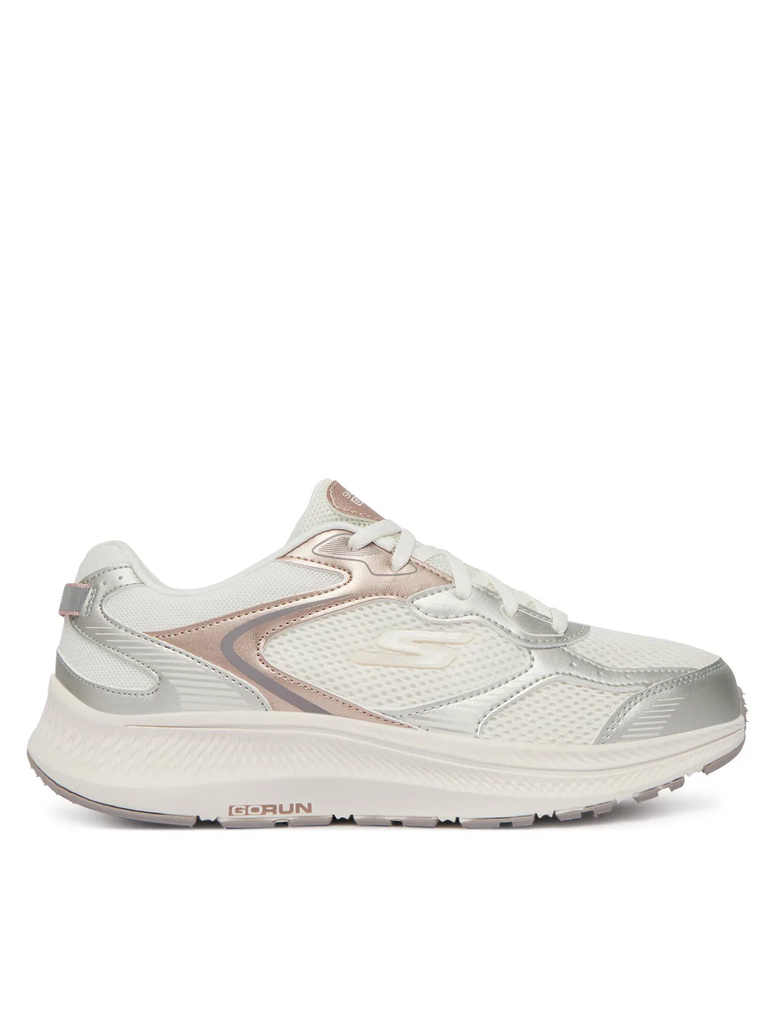 Кроссовки для девочки Go Run Consistent Skechers, белый