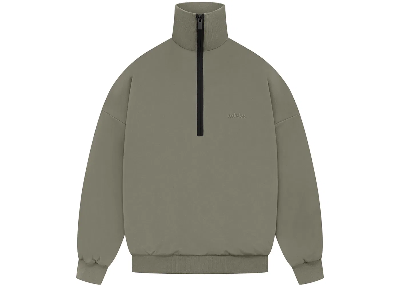 Мужской пуловер с длинным рукавом Fear of God Athletics Tricot 1/2 Zip Pullover, Clay