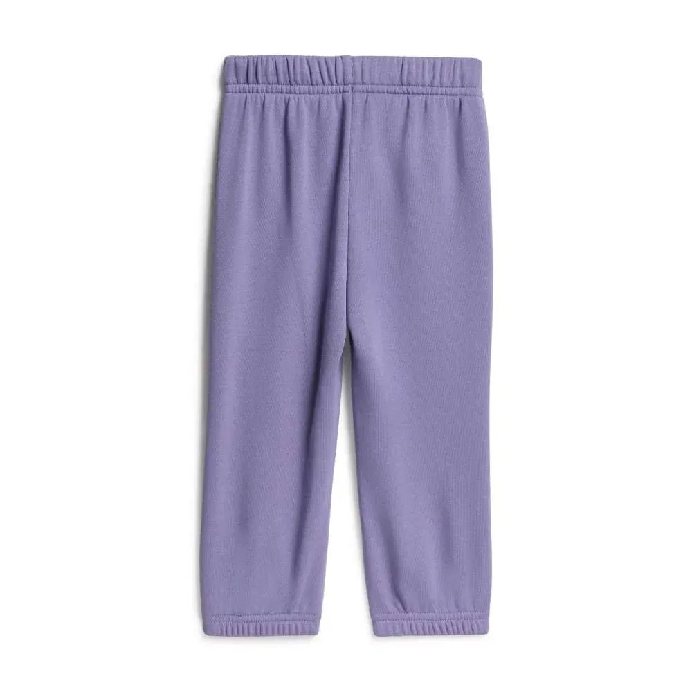 Детский комплект из футера с длинным рукавом Adidas Essentials French Terry Joggers Set, Purple — фото 4