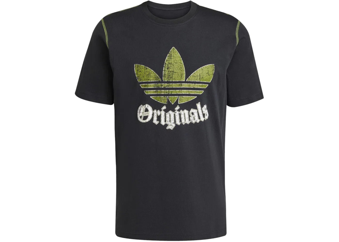 Мужская футболка с потертым принтом Adidas Tee, Black
