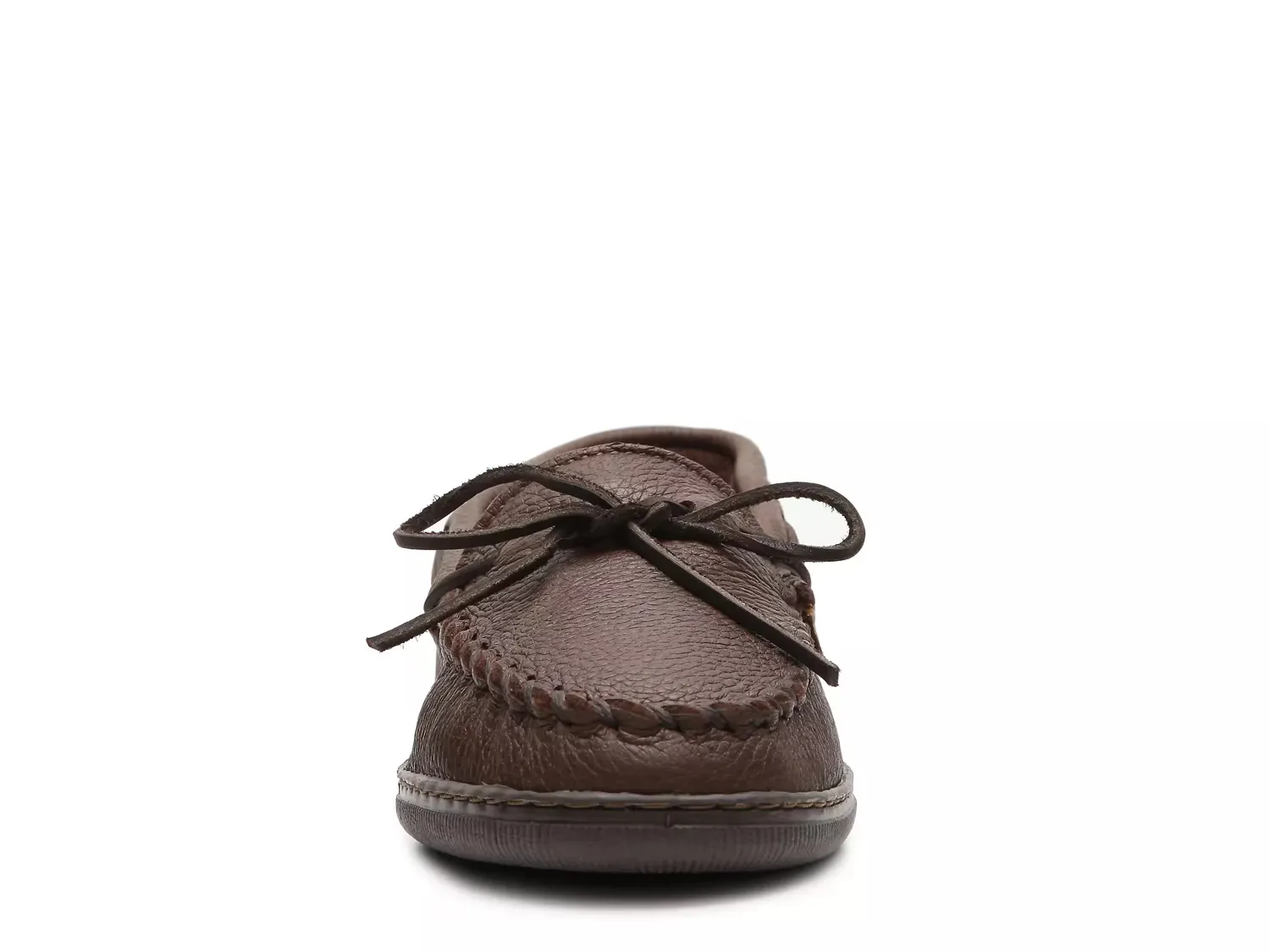 Классические лоферы из лосиной кожи Minnetonka, Brown — фото 2