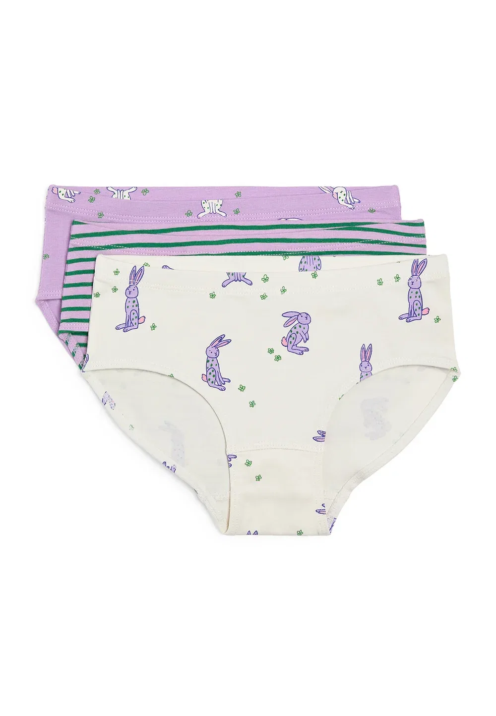 Комплект из 3 трусов Arket, Lilac