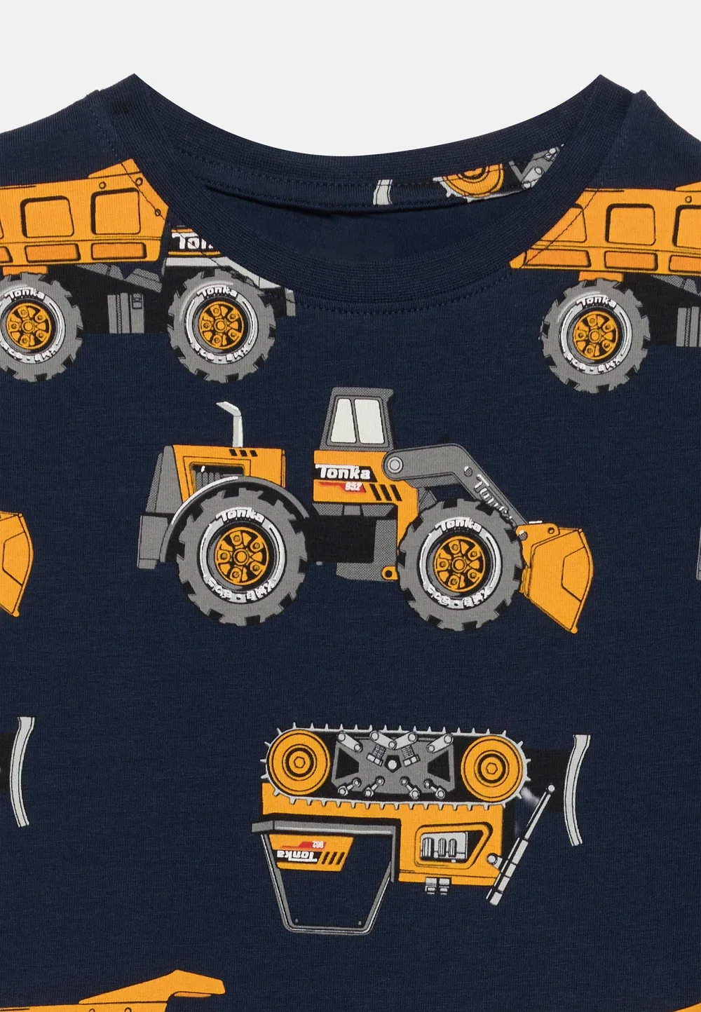 Nmmjimmy tonka ss nreg top cplg - print t-shirt Name It, Navy Blazer — фото 4