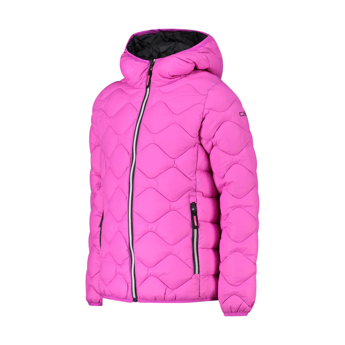 Детская куртка для девочек с капюшоном KID G JACKET FIX HOOD Cmp, Rosa — фото 2