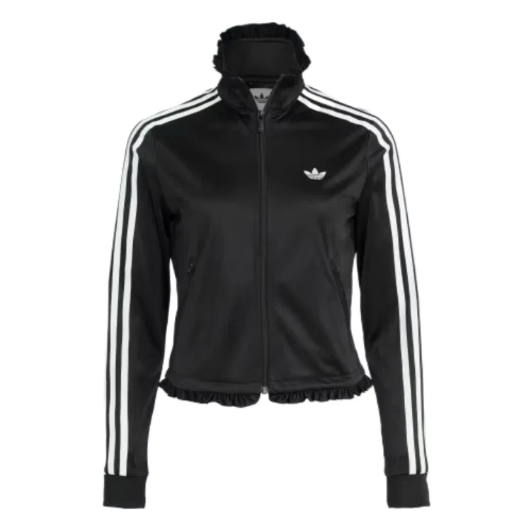 Женское пальто с воротником-стойкой Black Adidas Originals