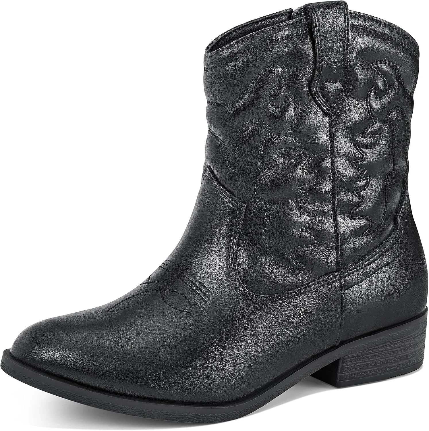 Детские сапоги для девочек с блестками Cowgirl Boots Stelle, Black