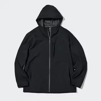

Парка Uniqlo Blocktech 3D Cut с капюшоном, 09 черный
