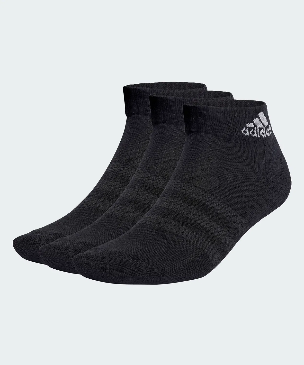 Мужские носки с высокой посадкой 3 пары Adidas, Black