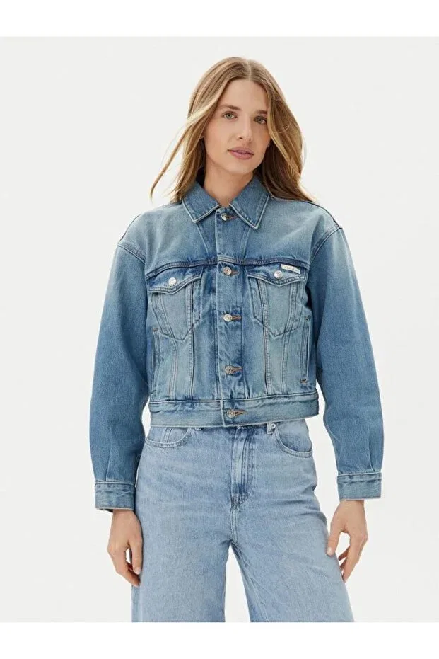 Женское пальто с длинным рукавом Mont Calvin Klein, Blue