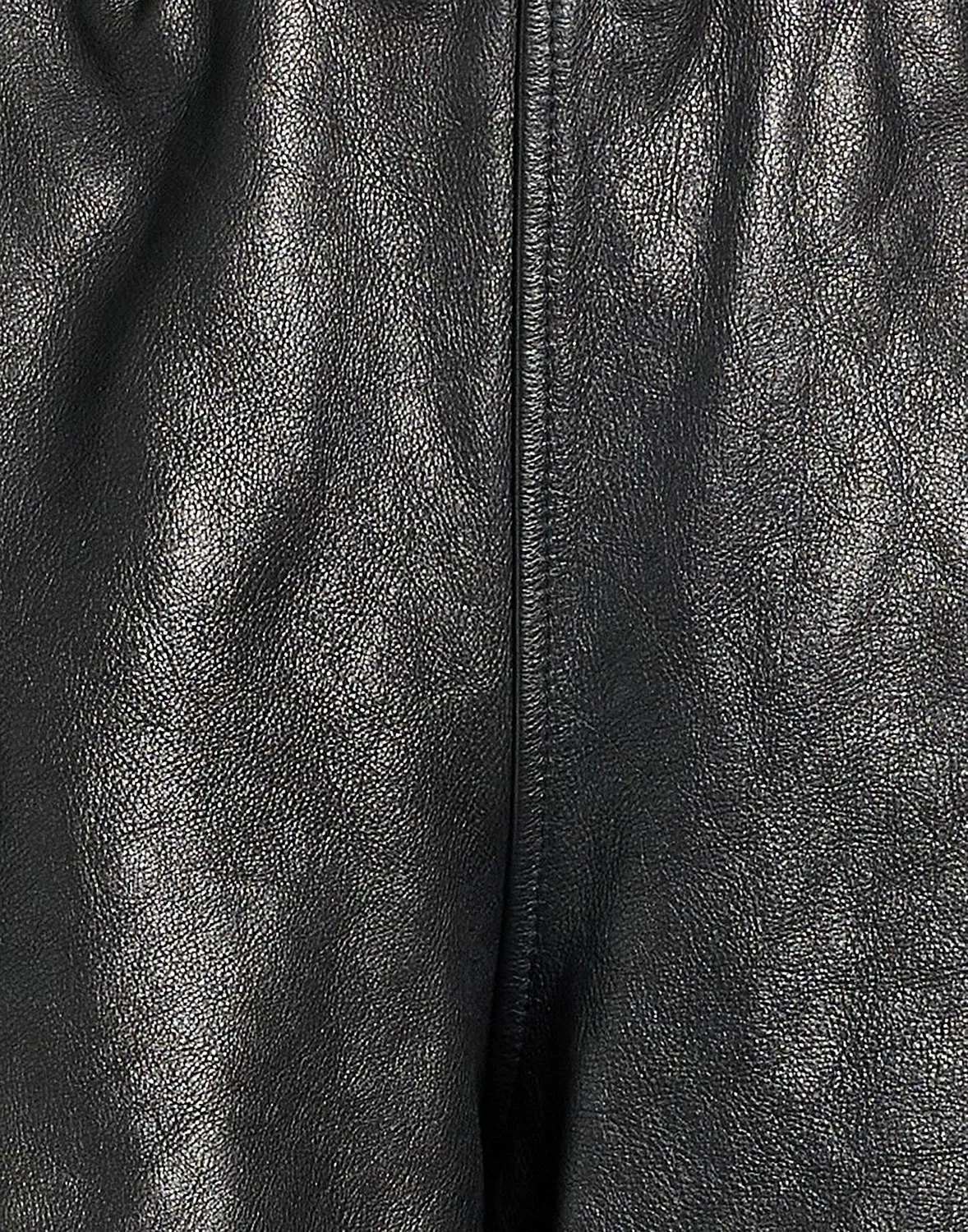 Женские широкие брюки из кожи с высокой посадкой Alexander Wang, черный — фото 4